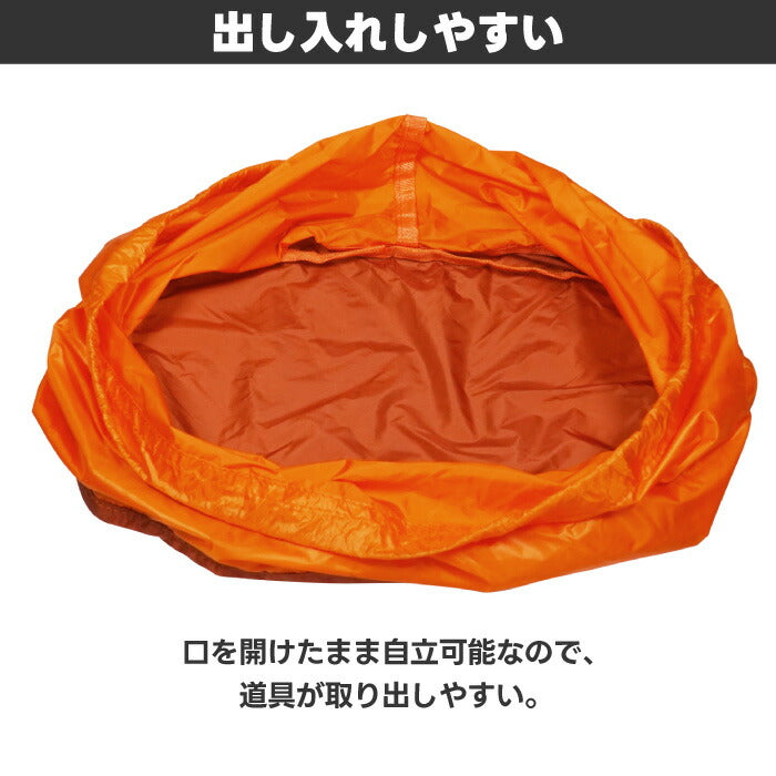 asobitoスタッフサックLサイズ✨撥水×軽量10L巾着型収納バッグ!旅行・アウトドア・新生活に便利なおしゃれギフト🎒