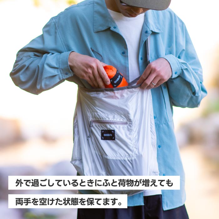 asobito軽量パッカブルショルダーバッグ 撥水&大容量でアウトドアや旅行に◎