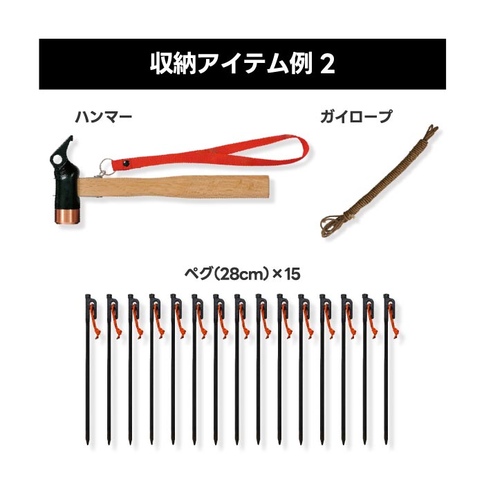 asobito防水帆布ツールボックスS 小物やギア収納に最適な多機能バッグ