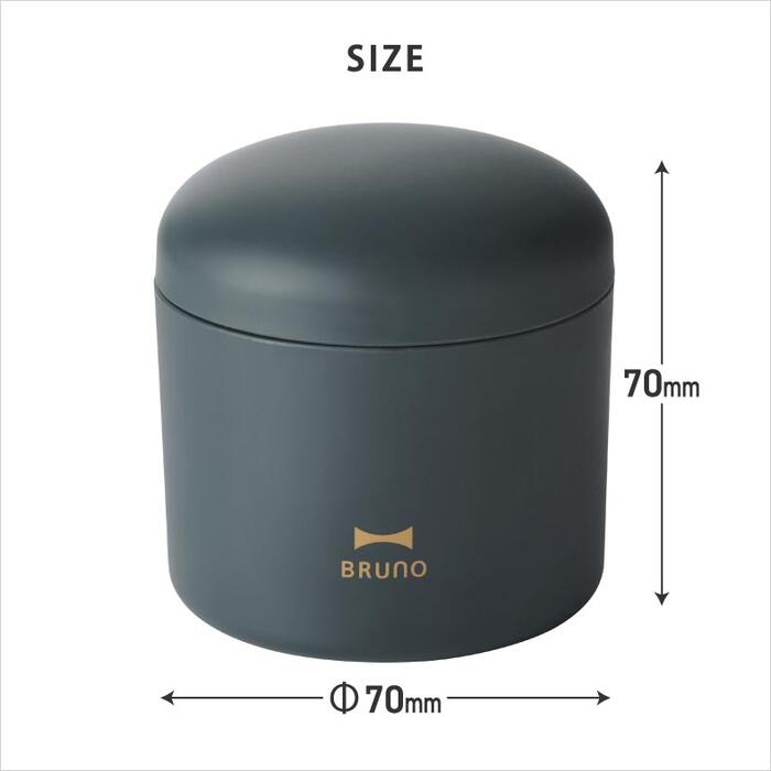 BRUNO パーソナルアロマディフューザー 充電式 コードレス LED付 卓上 芳香器 ギフトに最適