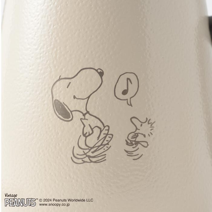 BRUNO PEANUTS ステンレスマグ 蓋付き 保温保冷 軽量 直飲み 北欧風 かわいい 460ml