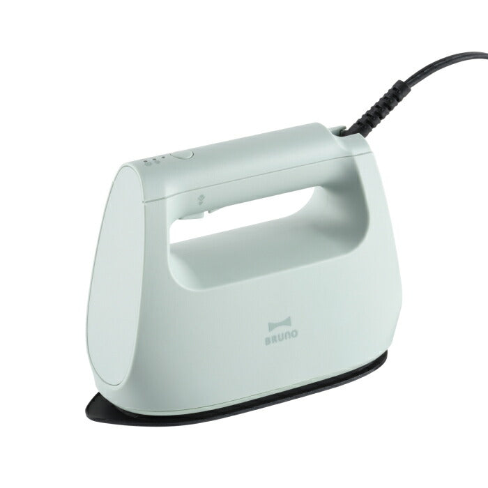 ブルーノ 衣類スチーマー BRUNO スチームアイロン 除菌 消臭 軽量 ハンガーにかけたまま コード付 ハンディスチーマー 衣類ケア 一時置き 立てて置ける ワンタッチ着脱 給水タンク 脱臭 花粉 ダニ対策 しわ コンパクト 時短 おしゃれ 家電 出産祝い