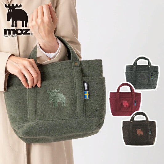 moz モズ フェルト ミニトートバッグ ランチバッグ 小さめ おしゃれ 北欧雑貨