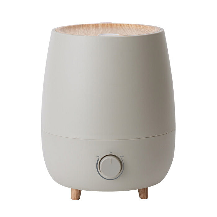 加湿器 上部給水 アロマ加湿器 超音波式 2.5L 大容量 フォグモイスト ウッド調 木目調 アロマ対応 抗菌 静音 無段階調節 ミスト 卓上 寝室 リビング オフィス 乾燥対策 保湿 風邪予防 お手入れ簡単 おしゃれ 北欧 ナチュラル 冬 ギフト 新生活 THREEUP スリーアップ 冬物家電