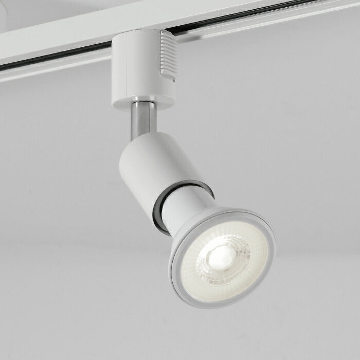 【6個セット】ダクトレール用 ダウンライト E26口金 LED電球付き 昼白色 6W 40W形相当