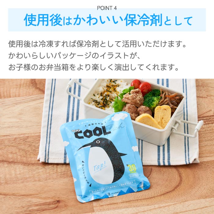瞬間冷却 ICE COOL PACK|熱中症・暑さ対策に!繰り返し使える保冷剤でアウトドアや夏イベントに◎