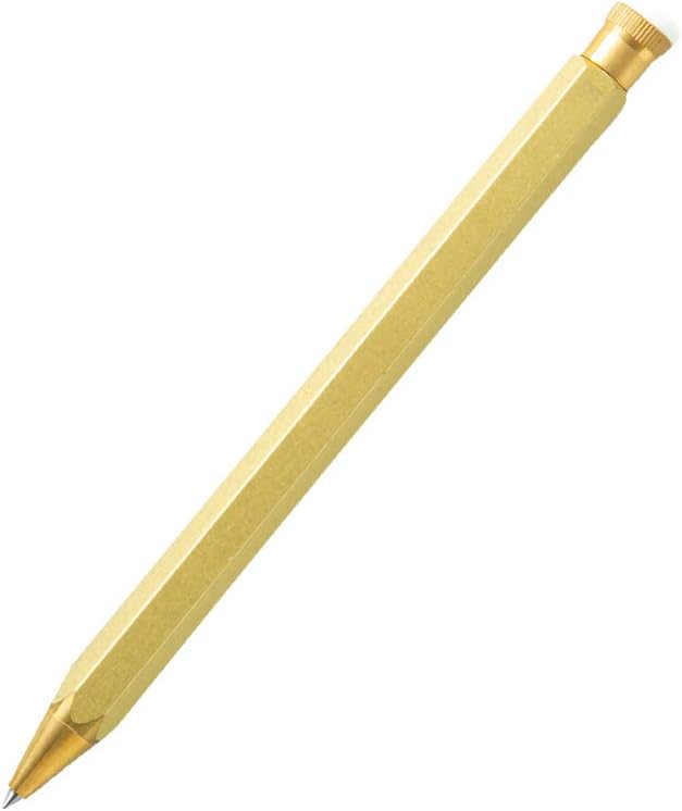 ボールペン用 芯ホルダー Pencillest ペンシレスト ペンレスト ボールペン フリクション ペン 鉛筆の形 筆記用具 文房具 真鍮 重厚感 高級 卓上 ボールペン 文具 オフィス 収納 ステーショナリー ゴールド ブラス brass シンプル おしゃれ ギフト
