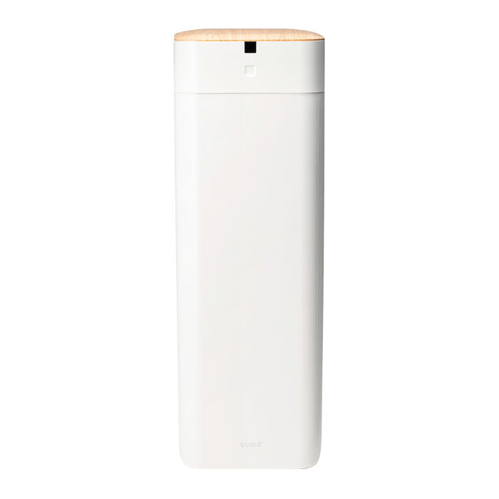 QUADS 全自動スマートゴミ箱 15L/30L センサー開閉 充電式 UV除菌 木目調 人感センサー搭載 ELBIN エルビン 自動開閉ゴミ箱 大容量 自動袋交換 ゴミ袋リフィル対応 防滴 ダストボックス 音声ガイド コードレス キッチン リビング 寝室 おしゃれ