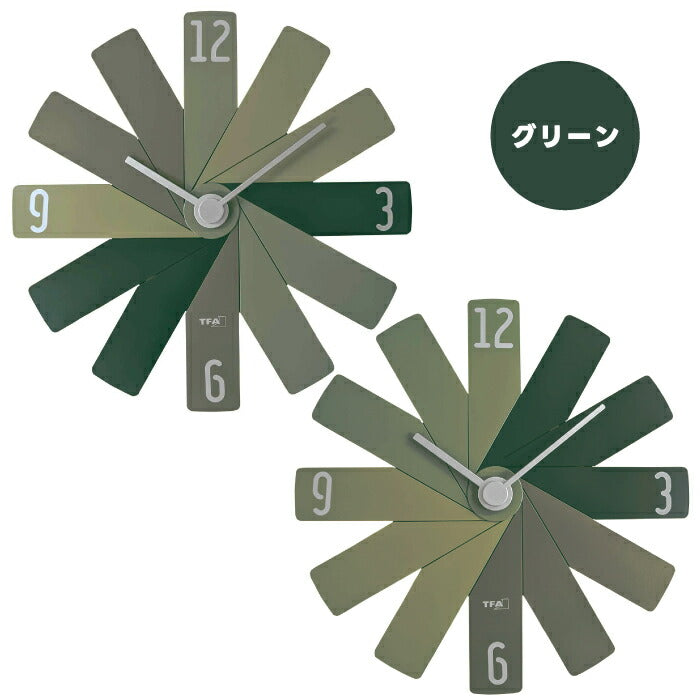TFA DIY壁掛け時計 CLOCK IN THE BOX 静音アナログ 特典付 北欧デザイン