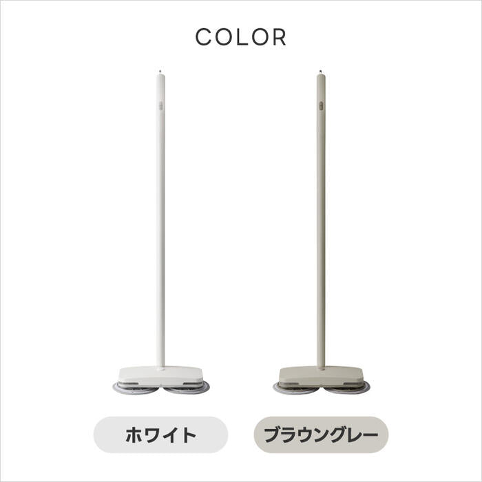 ±0のコードレス電動モップH020は激落ちくん監修で水拭き・乾拭き対応。軽量1.8kg&LED付きで時短掃除に最適!