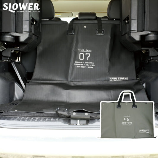 レジャーシート 防水 厚手 特大 SLOWER トランクシート バッグ付き