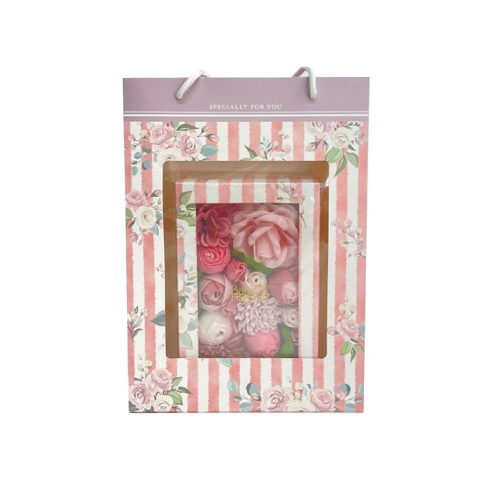 ソープフラワー入浴剤 箱入りバスフレ 母の日ギフトに最適 おしゃれで可愛い