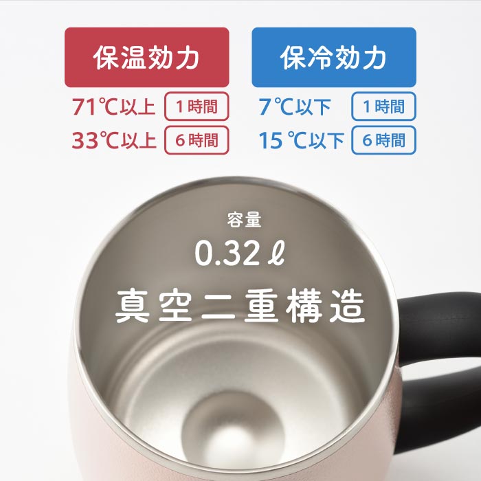 ブルーノ ステンレスマグ 蓋付き タンブラー short 320ml BRUNO 水筒 おしゃれ 直飲み マグカップ 保温 保冷 スライド式 真空二重構造 広口 氷 お湯 大人 子供 軽量 コンパクト コーヒー 紅茶 オフィス アウトドア キャンプ かわいい 北欧