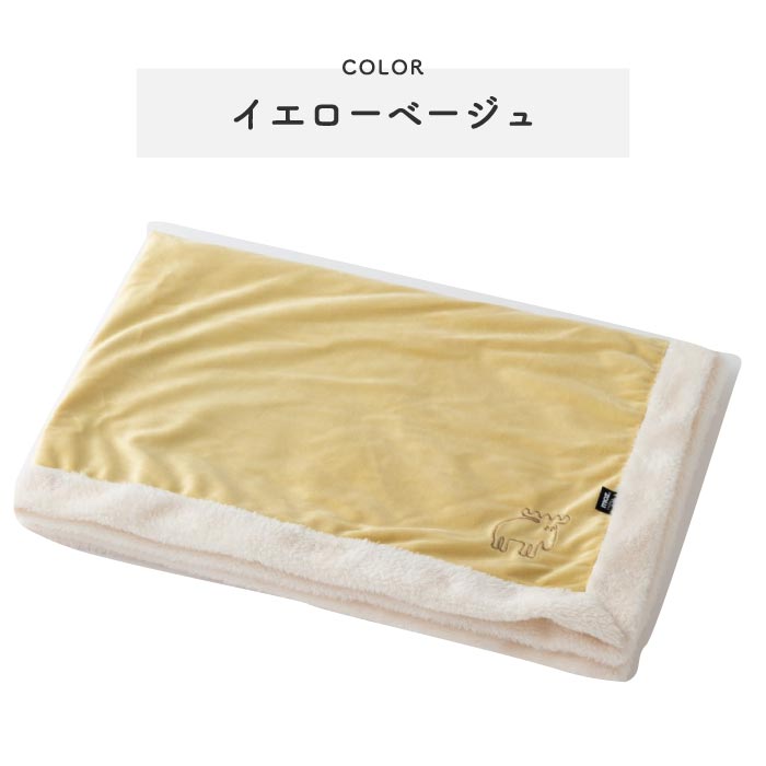 ブランケット 北欧 ひざ掛け moz ボア 暖か 洗える もこもこ ベロア 冬用 防寒 あったか 刺繍 エルク リース ナチュラル おしゃれ かわいい シンプル 23AW モズ SALE 人気
