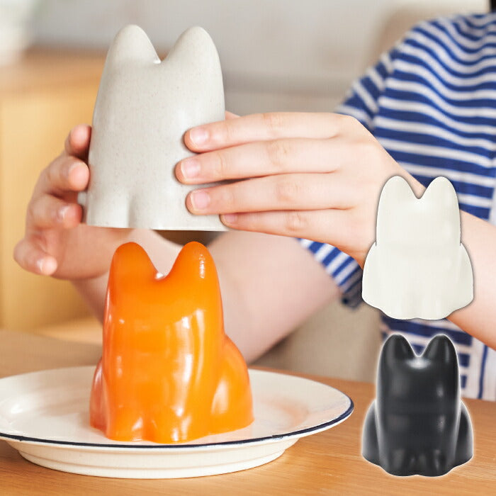 【+d】コネコカップ 砂遊び＆外遊び用 子猫オブジェ型 おしゃれ砂場遊具 キッズ玩具