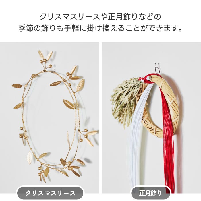 楽天1位 フックピン 3個入 日本製 耐荷重1kg ステンレス 壁面収納 おしゃれ 目立たない＋d プリ