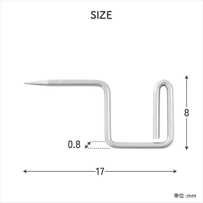 楽天1位 フックピン 3個入 日本製 耐荷重1kg ステンレス 壁面収納 おしゃれ 目立たない＋d プリ