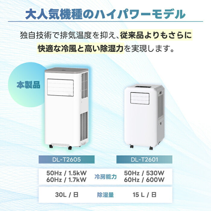 スポットクーラー ダクト不要 ハイパワー 1.7kW 排気が熱くない 冷風機