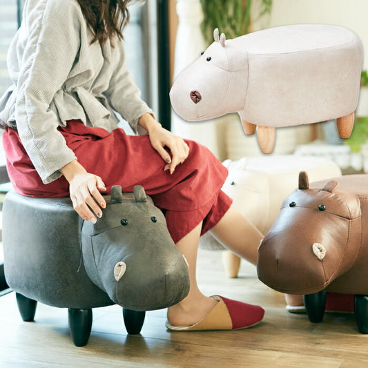 EN FANCE かばスツール ポール 足置き ミニチェア かわいい 子供部屋 北欧 おしゃれ ギフト
