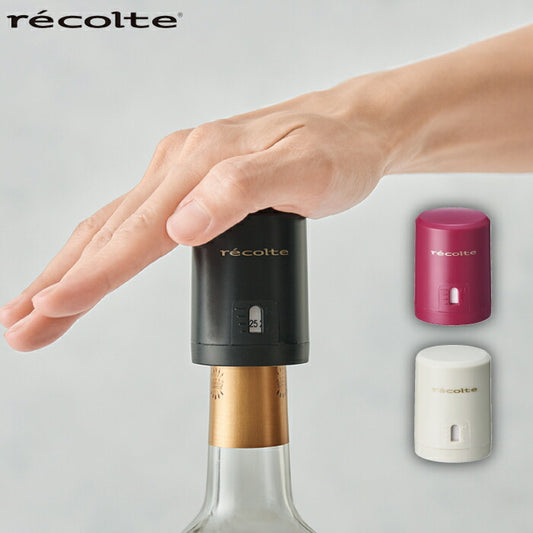 recolte イージーワインキーパー ワイン栓 保存キャップ 日付付き 便利 おしゃれ ギフト
