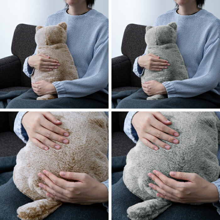 エコ湯たんぽ 充電式 蓄熱式 neko Like 猫型 かわいい カイロ 足温器 洗えるカバー 長時間保温 防寒 あったかグッズ 冷え対策 省エネ 繰り返し使える プレゼント 冬 暖房