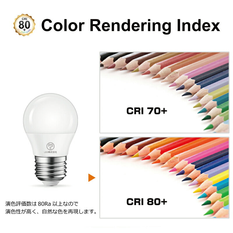【6個セット】LED電球 E26口金 4.5W 40形相当 昼白色  広配光タイプ 470lm 5000K 調光器非対応