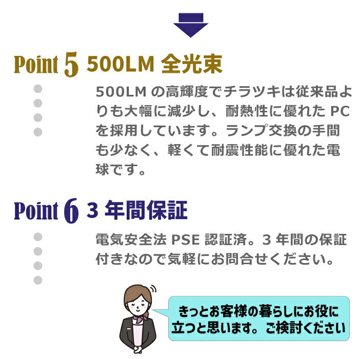 【4個セット】LED電球 E17口金 5W 40W形相当 調光 調色 リモコン付き