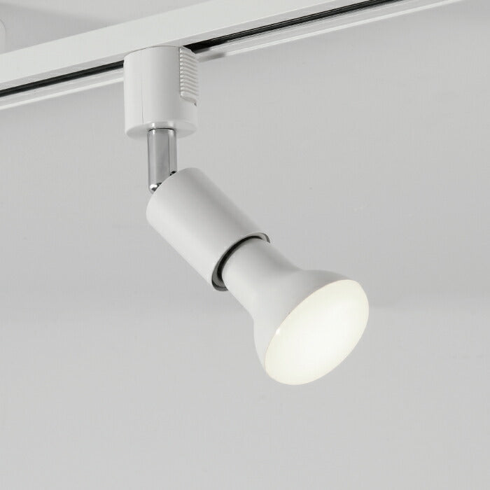 【6個セット】ダクトレール用 ダウンライト E26口金 LED電球付き 昼白色 6.5W 50W形相当