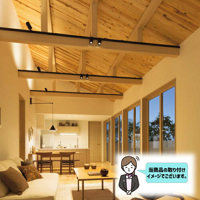 【4個セット】ダウンライト ダクトレール用 LED搭載 器具一体型 昼白色 電球色 10W 75W形相当