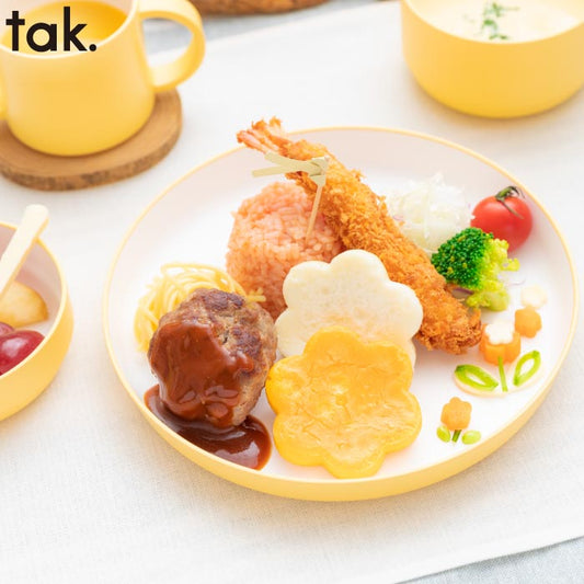 【楽天ランキング入賞】tak ベビー食器 日本製 キッズプレート 電子レンジ対応 出産祝いに最適