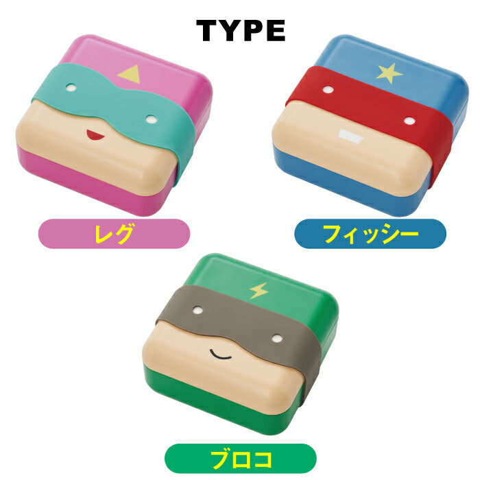 ランチボックス おしゃれ 弁当箱 500ml 日本製 tak スーパーヒーロー 子供用 シリコーンバンド付き 食洗機対応 電子レンジ可 1段 子供用スーパーヒーローランチボックス アメコミ風 BPAフリー キッチン 雑貨 小学生 入園 入学祝い キッズ