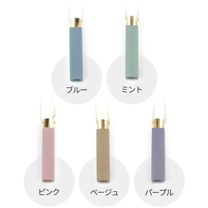 笛 ホイッスル ネックレス effe milky アクセサリー チェーン付 日本製 角型 ペンダント アウトドア 防災 登山 緊急 避難 防犯 便利 お守り 職人 災害時 スポーツ キャンプ おしゃれ メガネフレーム かわいい 子供 女性 福井県 プレゼント ギフト