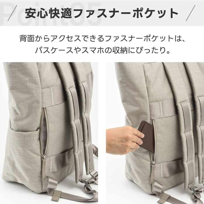 MILESTO STLAKT リュック 15インチPC対応 2WAY バックパック 撥水 防犯 軽量 大容量 トート兼リュック キャリーオン対応 ビジネス 旅行 通勤 通学 メンズ レディース おしゃれ