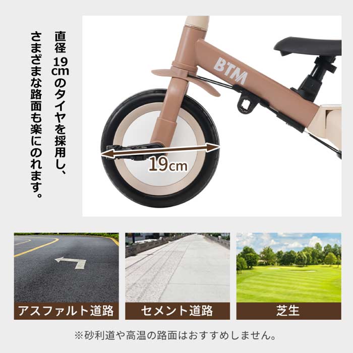 1〜5歳対応！5in1子供用三輪車BTM🎁手押し棒＆サンシェード付きで室内外OK、誕生日や出産祝いに最適な乗用玩具