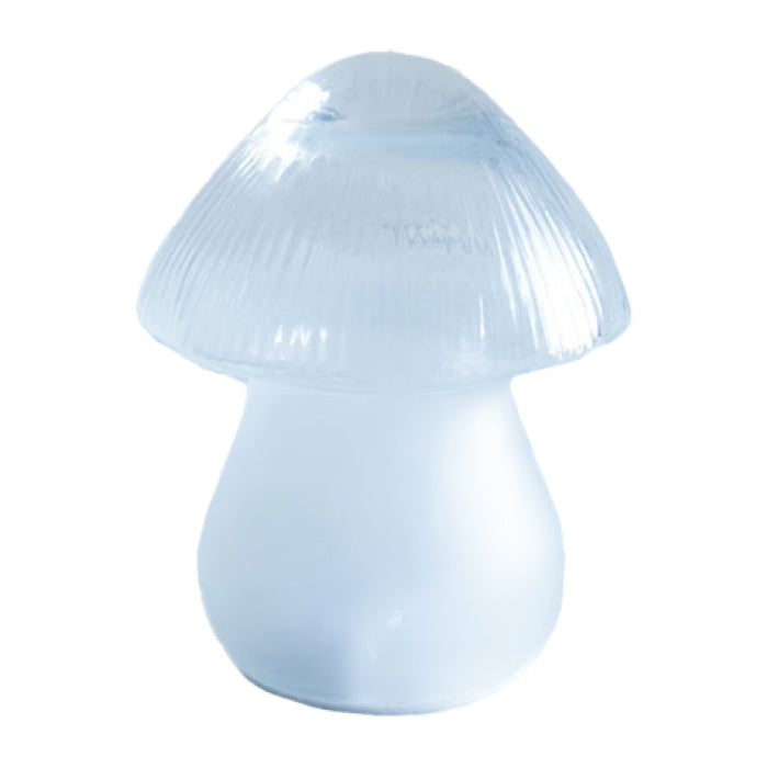 きのこ ランプ マッシュルームランプ ガラス 間接照明 テーブルランプ 電池式 コードレス LEDライト付 ベッドサイド ナイトライト おしゃれ 置物 オブジェ 卓上 癒し 北欧 韓国インテリア 寝室 玄関 ギフト プレゼント 新生活 LUMO Mushroom Lamp