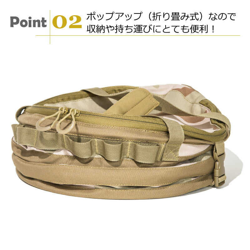 オレゴニアンキャンパー ポップアップ トラッシュボックス Sサイズ 20L 折りたたみ 防水 軽量 Oregonian Camper キャンプ用ゴミ箱 分別スナップ付き ごみ袋固定機能付き ダストボックス 収納ボックス φ30×27cm アウトドア