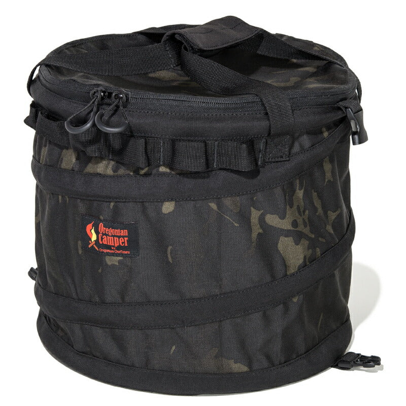 オレゴニアンキャンパー ポップアップ トラッシュボックス Sサイズ 20L 折りたたみ 防水 軽量 Oregonian Camper キャンプ用ゴミ箱 分別スナップ付き ごみ袋固定機能付き ダストボックス 収納ボックス φ30×27cm アウトドア