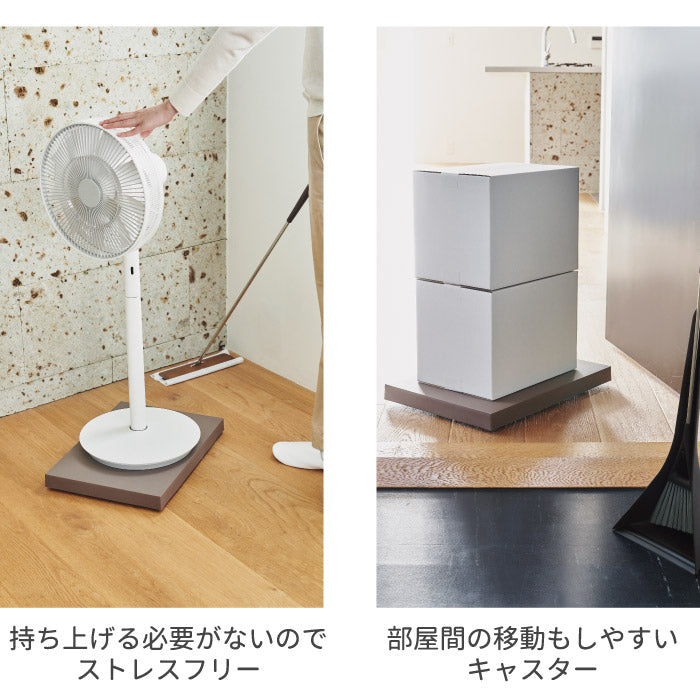 tidy キャスター付きトレイ プラットフォーム 日本製 おしゃれ らくらく移動 耐荷重40kg フラット台車 鉢皿 収納台車 移動トレイ 隙間収納用 荷台 物置き 観葉植物 飲料水用 可動式 プランター 便利 リビング オフィス 玄関 インテリア ティディ