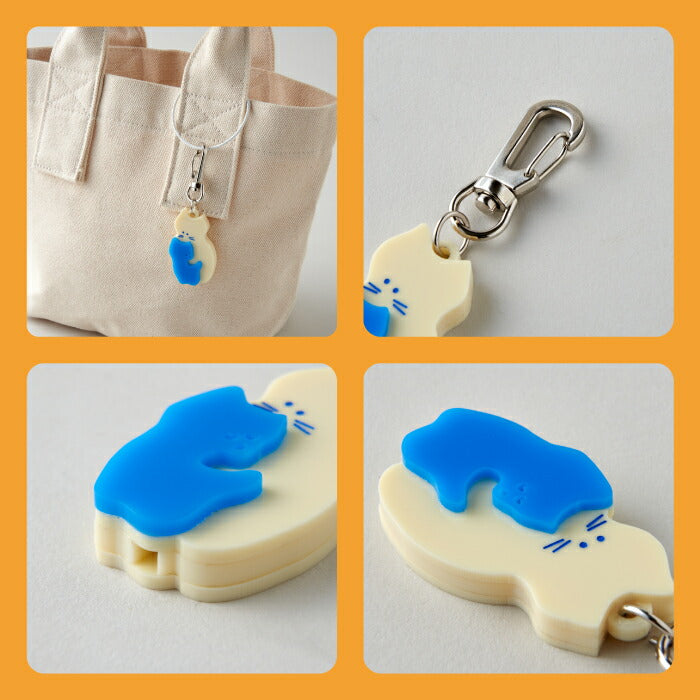 防災士監修ホイッスル｜日本製・アニマル柄おしゃれキーホルダー