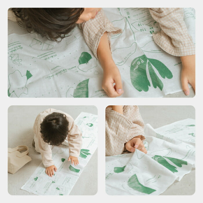 防災士監修・日本製てぬぐい｜綿100％大判ガーゼ・多機能＆かわいい