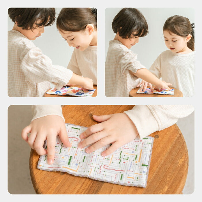 防災にも◎遊べるキッズ用ハンカチポーチ｜可愛いミニタオル