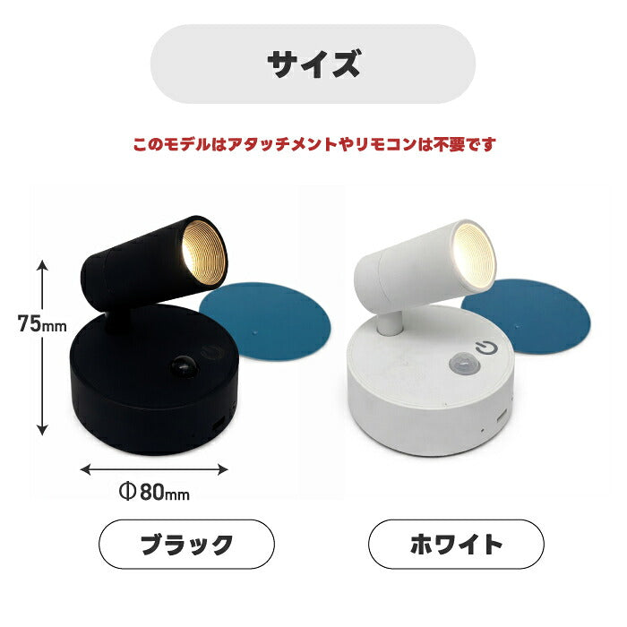 SLOWER PowerGlow センサースポット 人感センサーライト LEDライト 充電式 USB Type-C コードレス マグネット式 メタルプレート付き 自動点灯 3段階調光 電球色 玄関 廊下 階段 クローゼット 足元灯 フットライト 常夜灯 防災 省エネ インテリア 間接照明 おしゃれ 北欧
