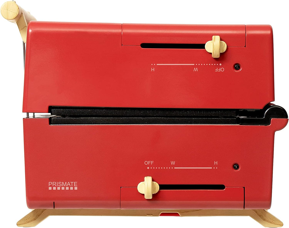 グリルホットサンドメーカー プリズメイト ホットプレート プレート 3種 温度調節機能付き レシピ付 プレート3枚 着脱式 たこ焼き器 グリル フラット 電気プレート 深型 小型 ミニ キッチン 家電 電気 かわいい コンパクト おしゃれ ギフト