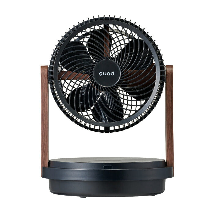 DCモーター 扇風機 QUADS 3D サーキュレーター リビング 静音 上下左右首振り リモコン付き 省エネ 涼しい 熱中症対策 おしゃれ 部屋干し対応 デュオエア 38畳 ファン 床置き 角度調節 風量12段階 乾燥 コンパクト オフィス キッチン