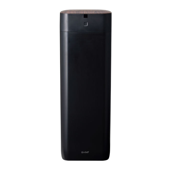 QUADS 全自動スマートゴミ箱 15L/30L センサー開閉 充電式 UV除菌 木目調 人感センサー搭載 ELBIN エルビン 自動開閉ゴミ箱 大容量 自動袋交換 ゴミ袋リフィル対応 防滴 ダストボックス 音声ガイド コードレス キッチン リビング 寝室 おしゃれ