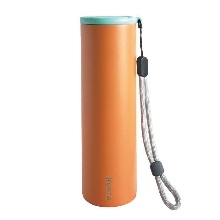 氷のう 湯たんぽ 2WAY koora クール＆ウォームスティック 140ml シリコン スティック型 温冷対応 氷嚢 保冷 保温 長持ち ひんやり 冷却グッズ あったか ストラップ 暑さ対策 熱中症対策 アイシング 温活 冷え対策 ステンレス カバー付き アウトドア