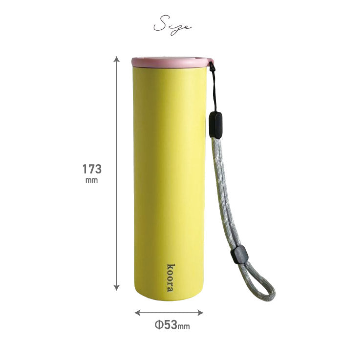 氷のう 湯たんぽ 2WAY koora クール＆ウォームスティック 140ml シリコン スティック型 温冷対応 氷嚢 保冷 保温 長持ち ひんやり 冷却グッズ あったか ストラップ 暑さ対策 熱中症対策 アイシング 温活 冷え対策 ステンレス カバー付き アウトドア