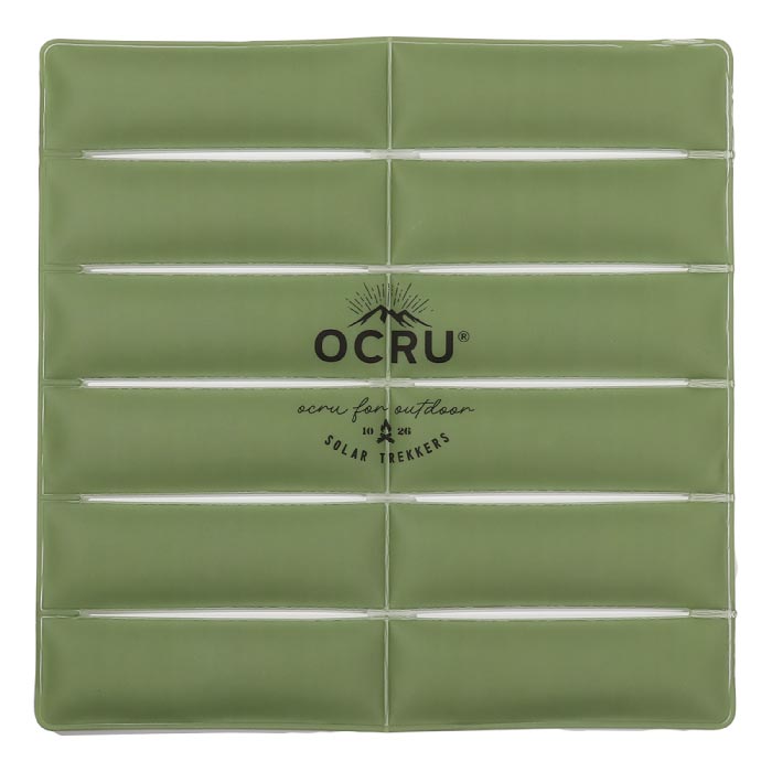 OCRU ICE MAT 保冷剤 アイスマット 座布団 マット 熱中症対策 冷たい 氷 暑さ 冷え アウトドア イベント スポーツ 繰り返し使える ひんやり 熱対策 冷感 保冷 熱中症対策 クール アイスパック コンパクト 保冷材 お弁当 アウトドア キャンプ