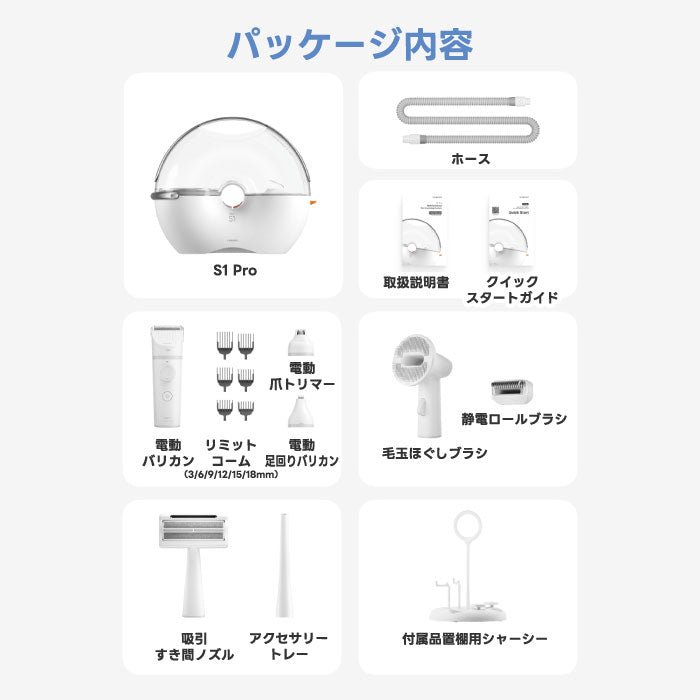 ペット用バリカン＆掃除機セット 7in1 犬猫用トリミング Neakasa S1 Pro ペットグルーミング掃除機 3L 大容量 ペット用電動クリーナー おしゃれ 自宅で簡単お手入れ ペットケア 抜け毛対策 静音 毛玉取り 吸引機付き ペット美容器 プレゼント