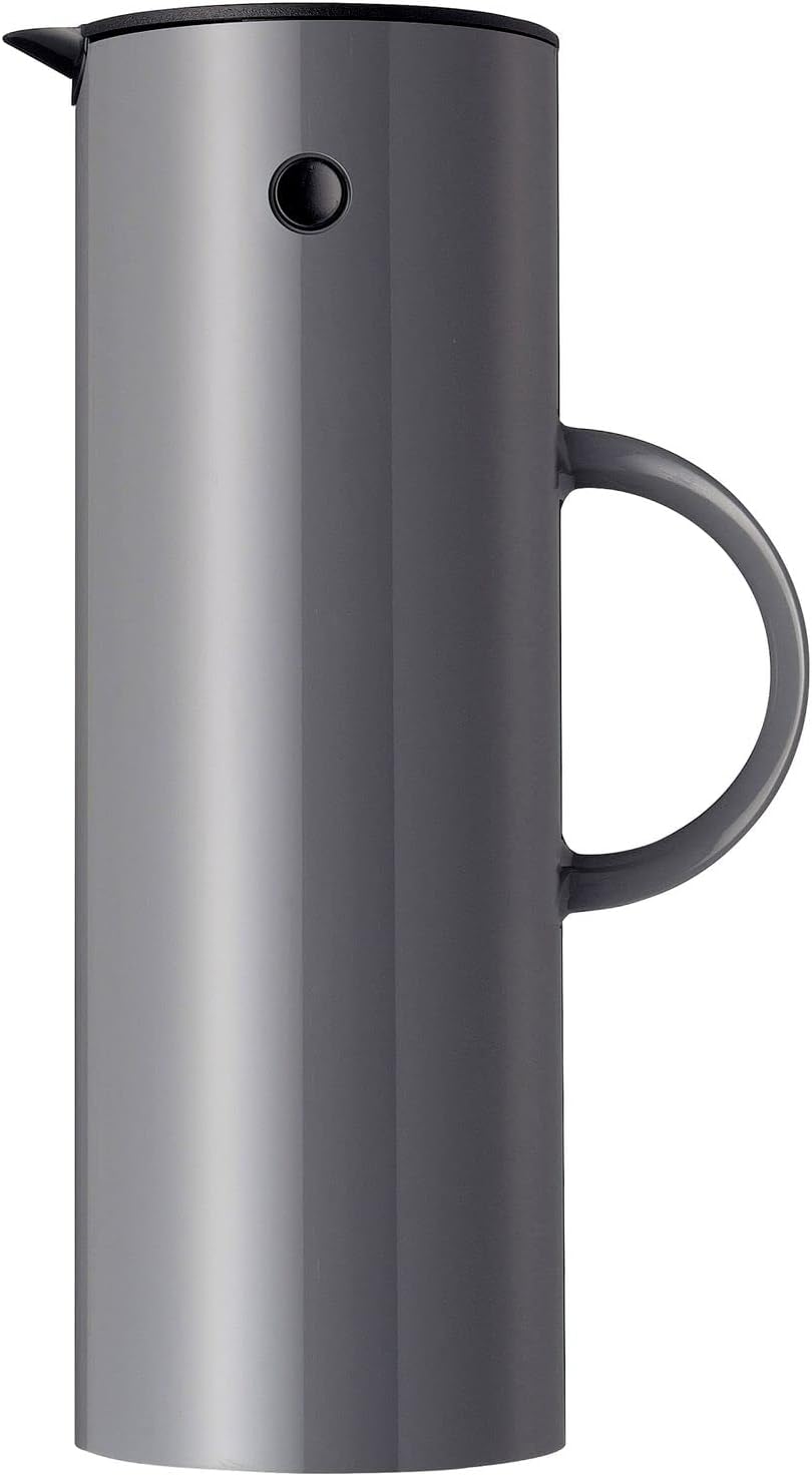 Stelton 魔法瓶 ポット おしゃれ EM77 バキュームジャグ 1L 850ml 保冷 保温 ガラス 二重構造 キッチン用品 卓上 水差し ボトル 珈琲 コーヒー 紅茶 お茶 お湯 白湯 オフィス デスクワーク 北欧 雑貨 テイスト シンプル 清潔 かわいい ステルトン